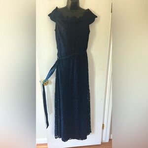 Beautiful dark blue gown